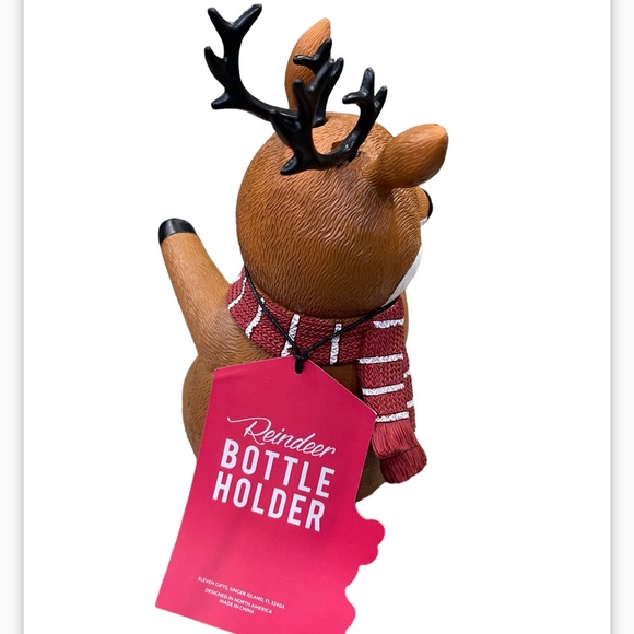 Sale‼️REINDEER BOTTLE HOLDER -Holds 1 Bottle of Wine - Picture 4 of 6